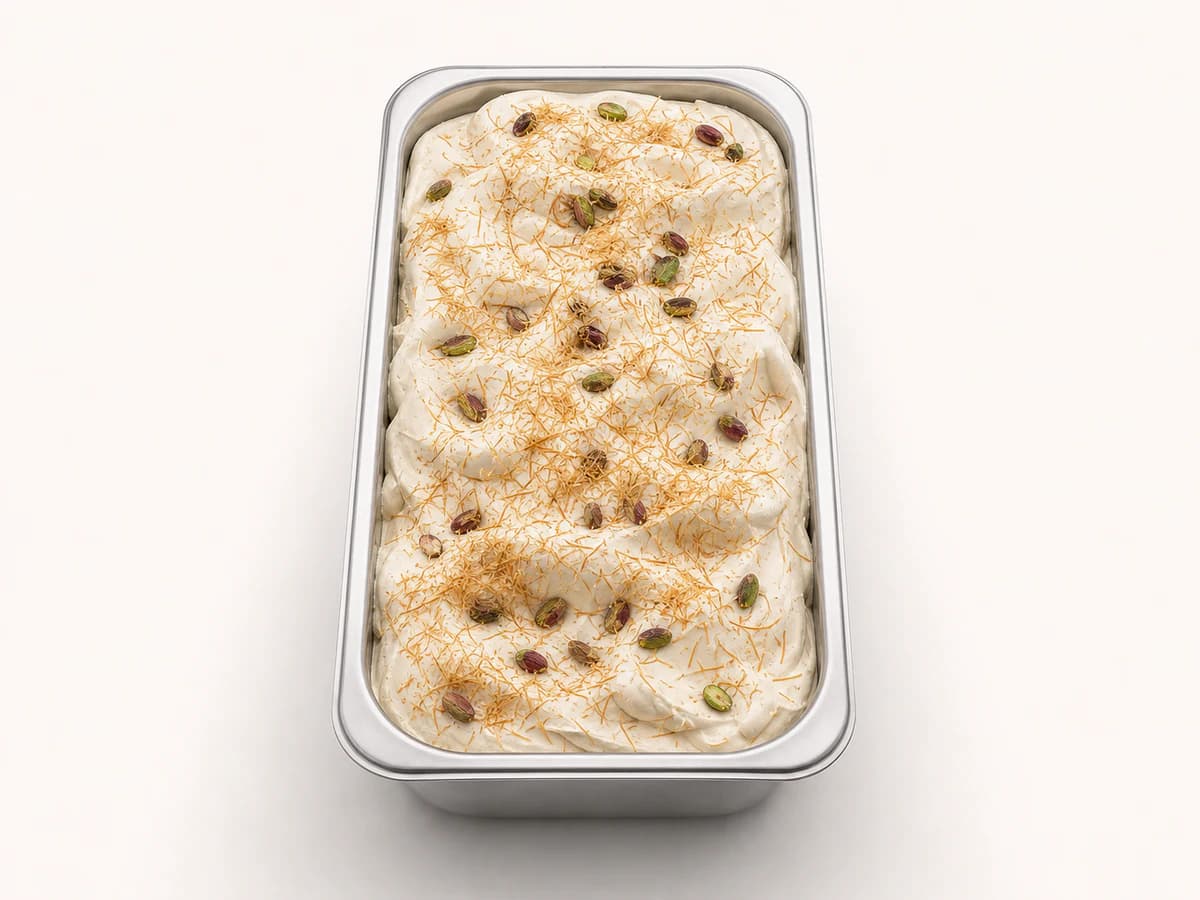 Kadayıflı dondurması